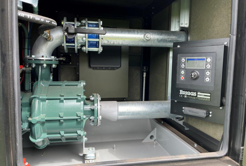 Idromop ID4 panel inside canopy